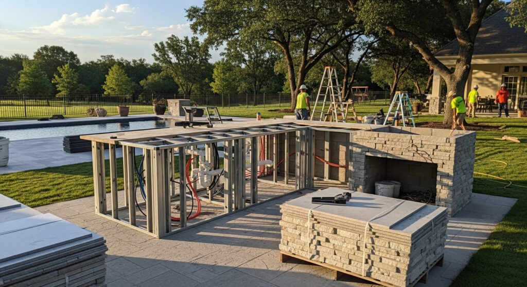 Outdoor Kitchen Remodeling Old Naples, FL