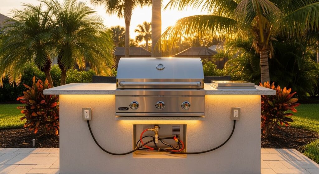 Gas and Electrical Requirements for Grill Island Installation 1 Gas and Electrical Requirements for Grill Island