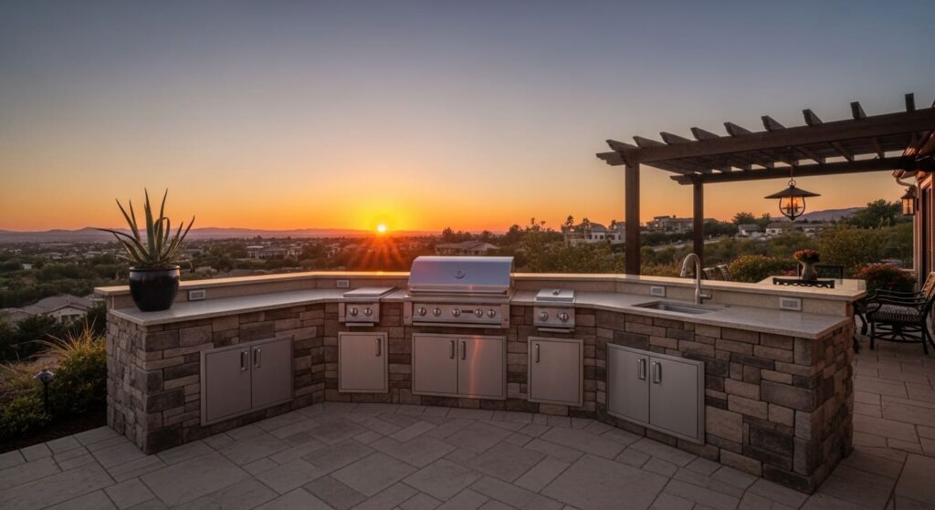 Stone BBQ Island is Popular in Naples