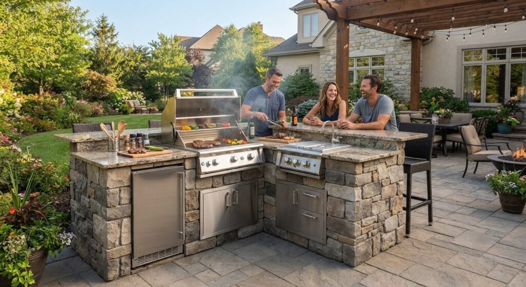 Is a Stone BBQ Island Worth the Investment