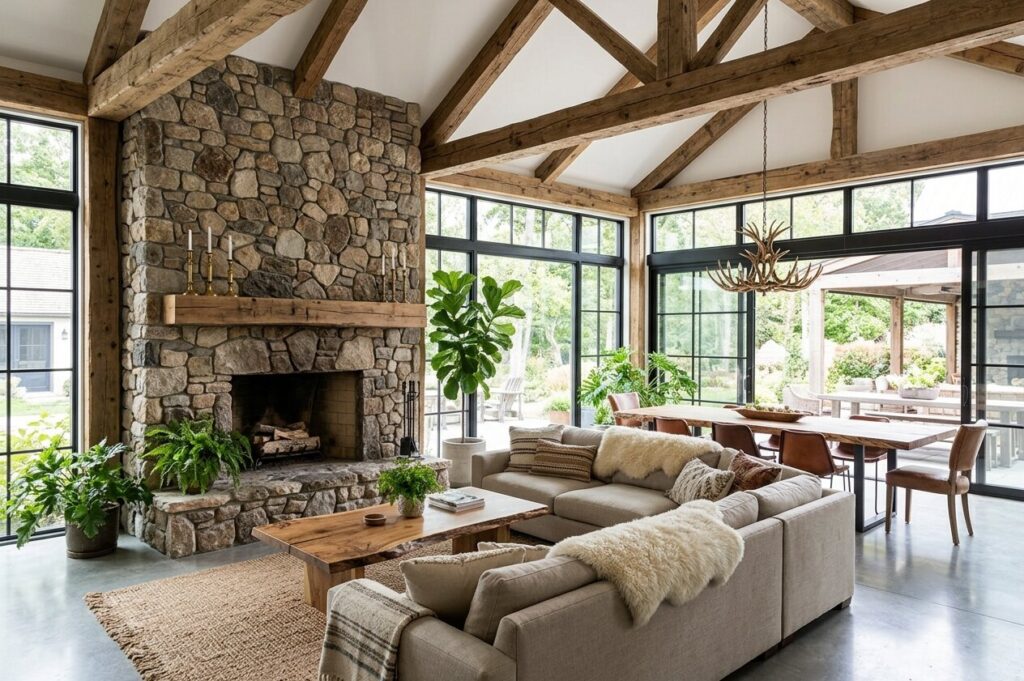 Rustic and Natural Style Design Ideas