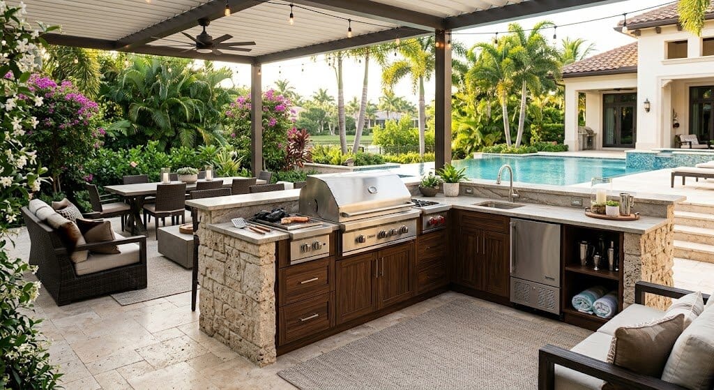 Benefits of Professional Outdoor Kitchen Builders