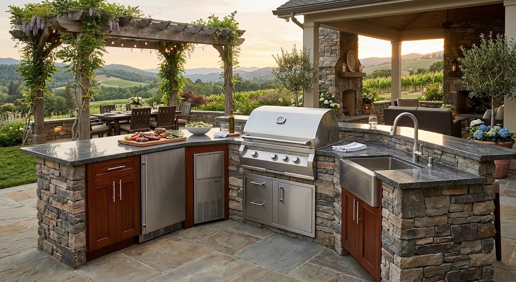 Key Elements Included in an Outdoor Kitchen
