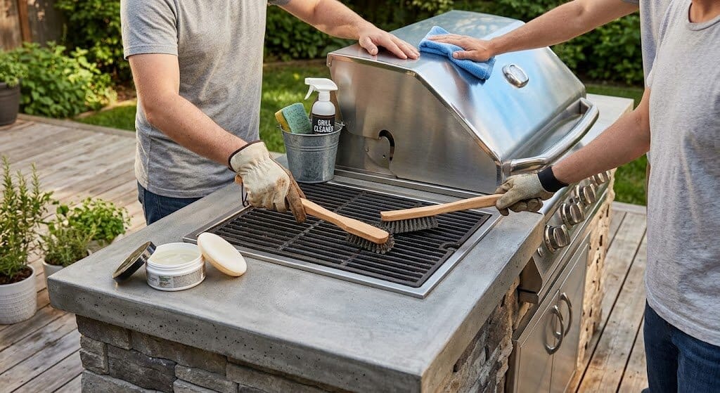 Maintenance Tips for Your DIY BBQ Island